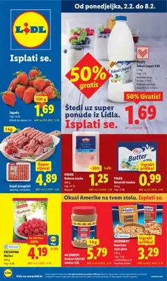 Pregled letka Katalog trgovine Lidl vrijedi od 02.02.2026