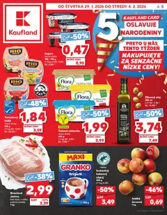 Náhľad Kaufland letáku platného od 29.01.2026