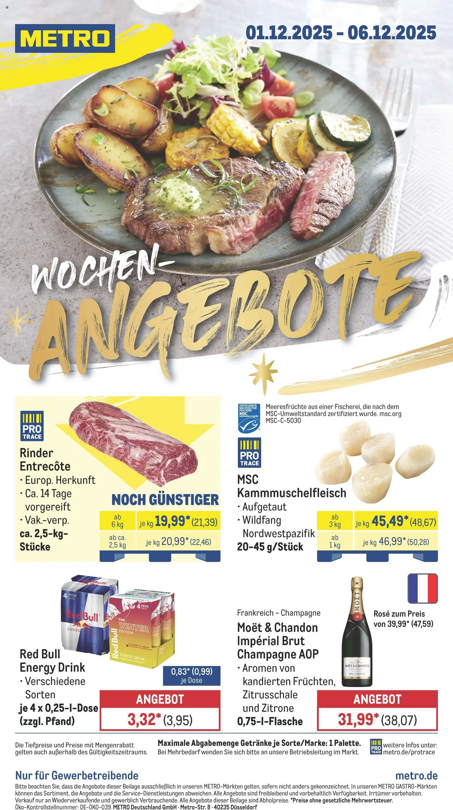 Vorschau von dem Prospekt des Geschäftes Metro, gültig ab dem 01.12.2025