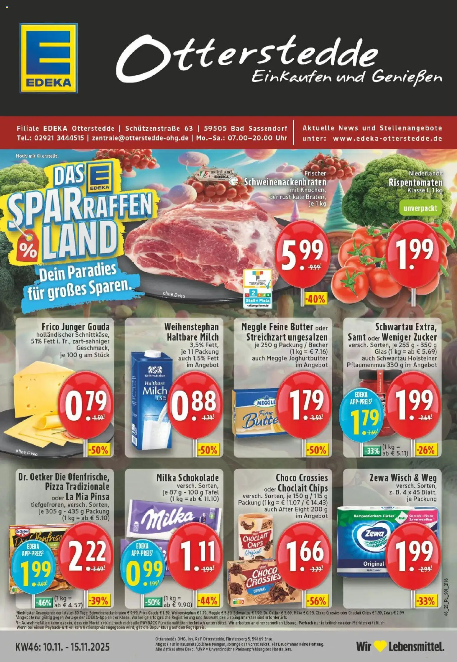 Vorschau von dem Prospekt des Geschäftes Edeka, gültig ab dem 10.11.2025