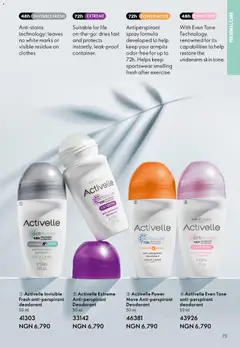 Preview of Oriflame Catalogue valid 01/11/2025 | Page: 73