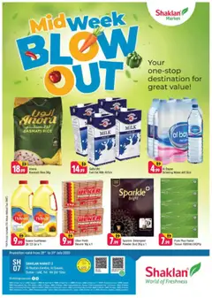 Preview of the catalogue Midweek Blow Out - Al Bustan Centre, Al Qusais of store Shaklan valid from 28 Jul, 2025