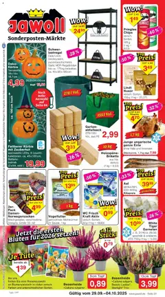 Vorschau von dem Prospekt des Geschäftes Jawoll, gültig ab dem 29.09.2025