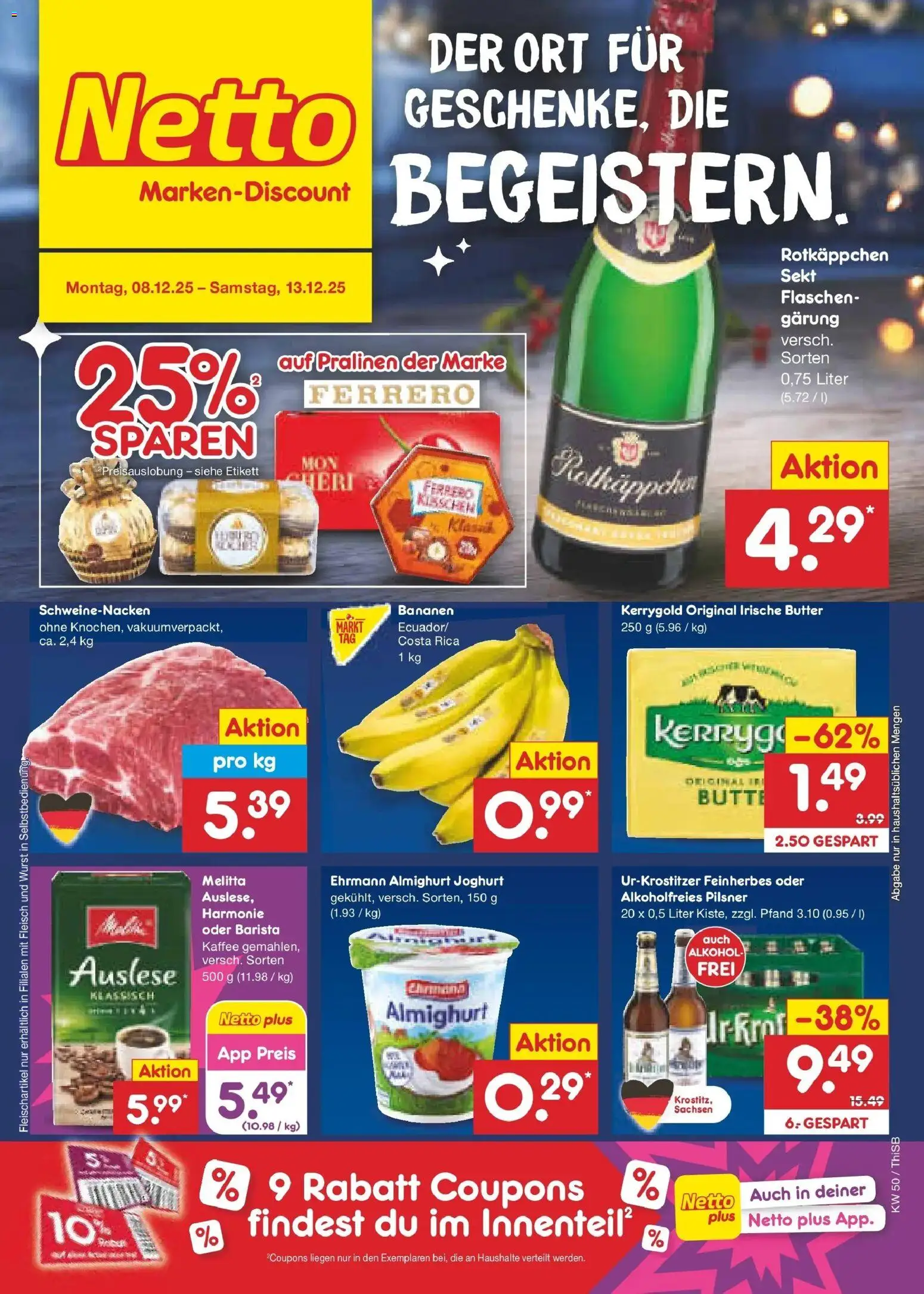 Vorschau von dem Prospekt des Geschäftes Netto Marken-Discount, gültig ab dem 08.12.2025