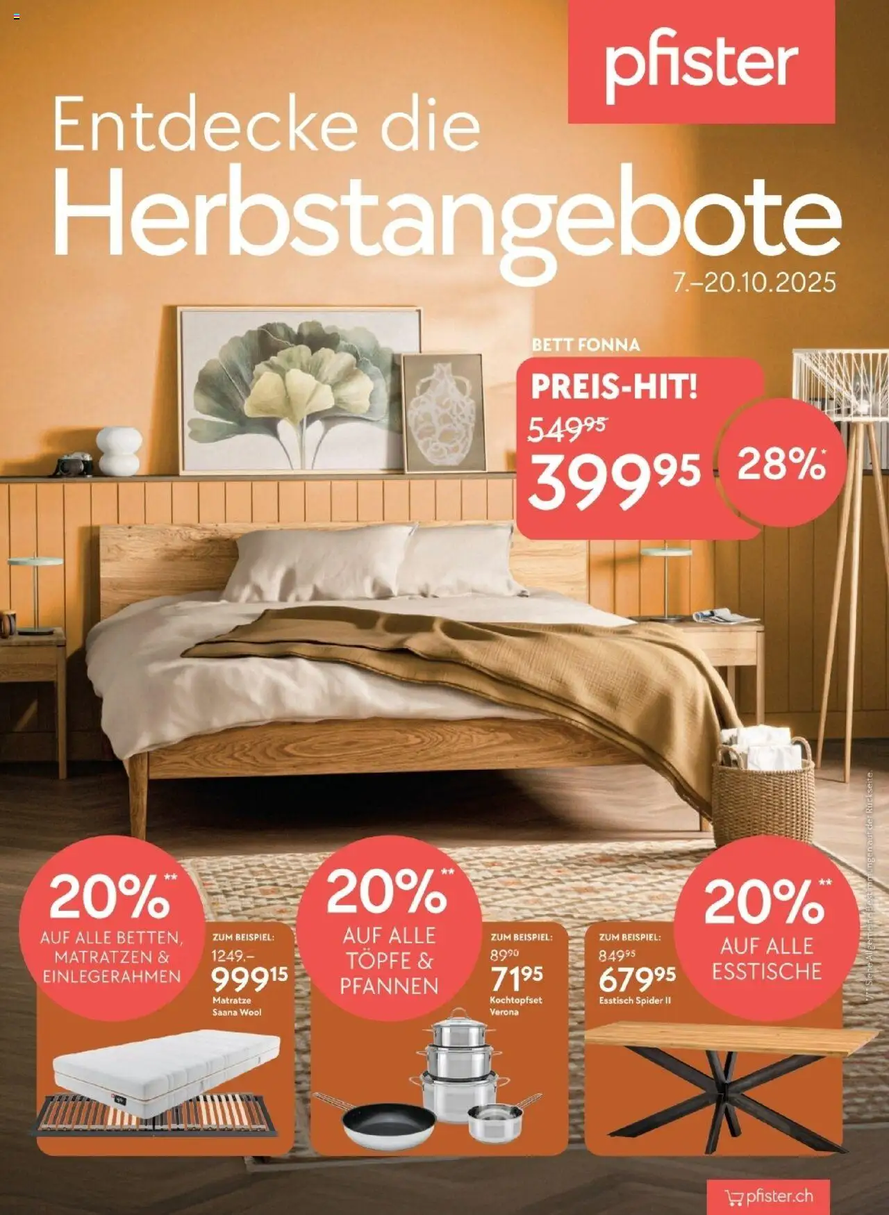 Pfister Aktionen ab 07.10.2025 - Seitennummer 1
