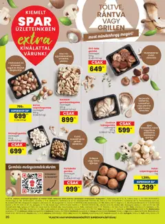 Spar - Extra ajánlat! megtekintése, amely érvényes 2025.09.11.-től