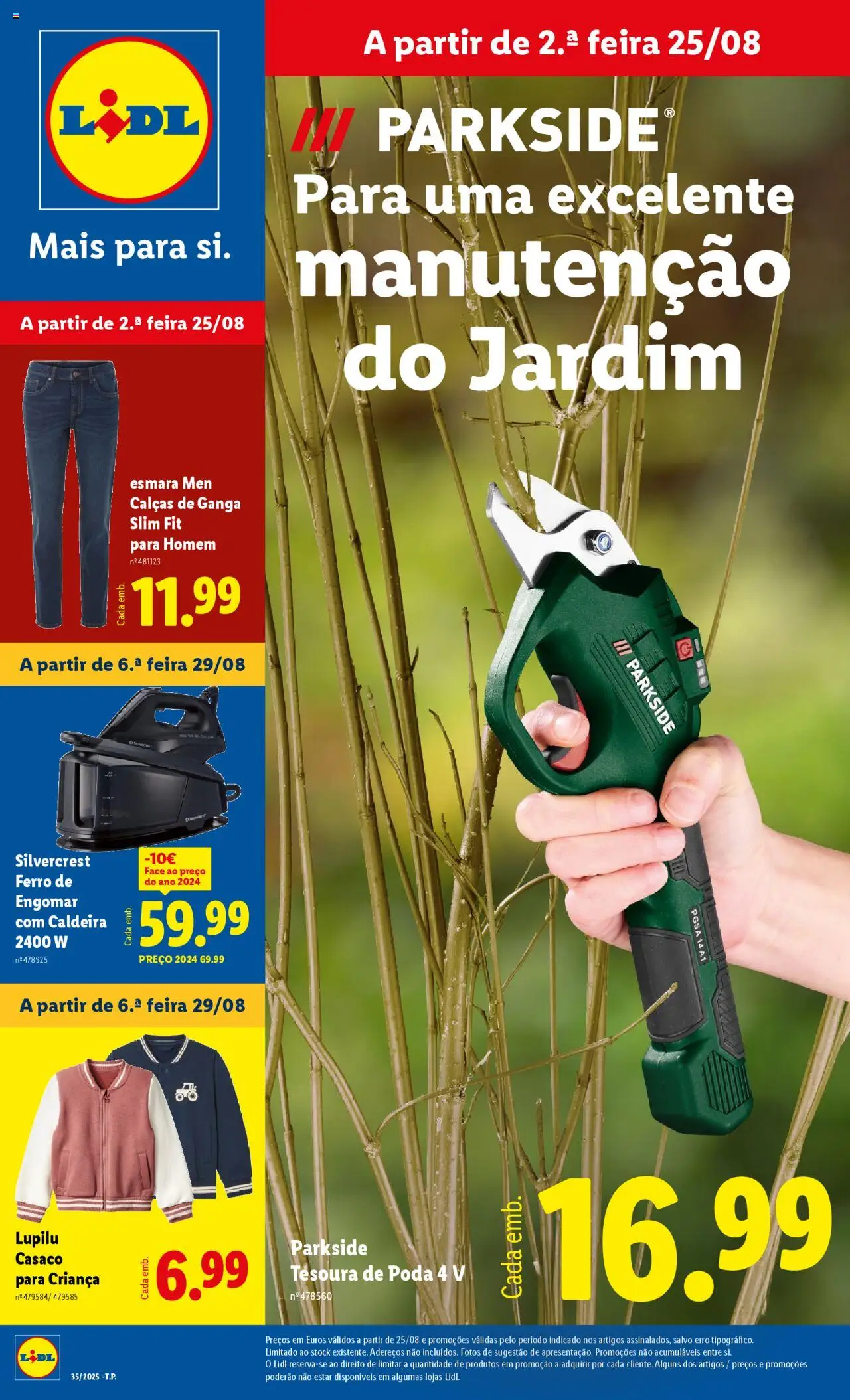 Lidl Folheto de 25/08/2025 - catálogo esta semana - página 1