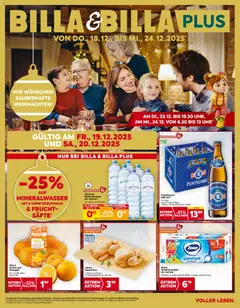 Vorschau der Angebote: Billa Kärnten gültig ab 18.12.2025