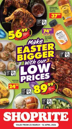 Preview of Shoprite flyer valid from 23/03/2026