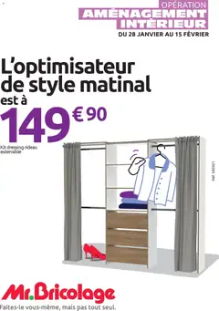 Prévisualisation de Catalogue du magasin Mr. Bricolage formulaire valide 28/01/2026