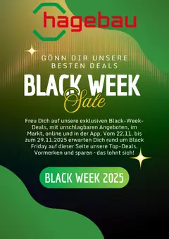 Vorschau von dem Prospekt des Geschäftes Hagebau, gültig ab dem 17.11.2025
