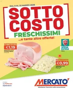 Anteprima dell'opuscolo Mercatò volantino dal negozio Mercatò valido da 09/03/2026
