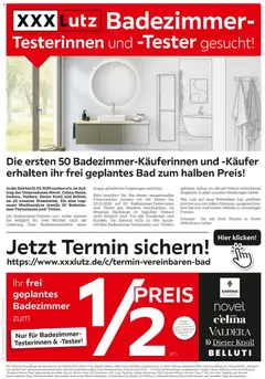 Vorschau von dem Prospekt des Geschäftes XXXL Lutz, gültig ab dem 08.03.2026