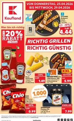 Voorbeeld van Kaufland DE - DE Folder Köln van winkel Kaufland DE geldig vanaf 23-04-2026