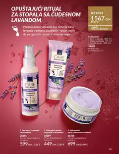 Pregled AVON kataloga - važi od 01.11.2025 | Strana: 201