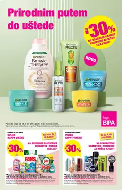 Pregled letka Bipa Katalog trgovine Bipa vrijedi od 16.04.2026