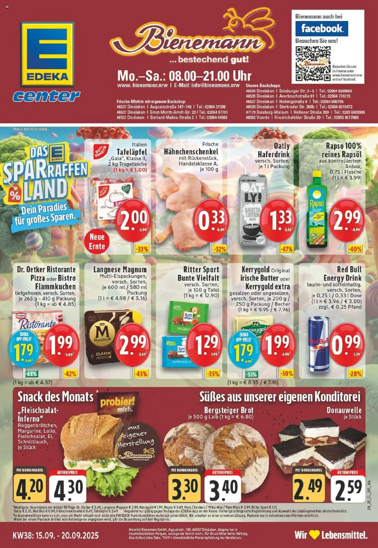 EDEKA Prospekt ab 14.09.2025 - Prospekt Dinslaken Online