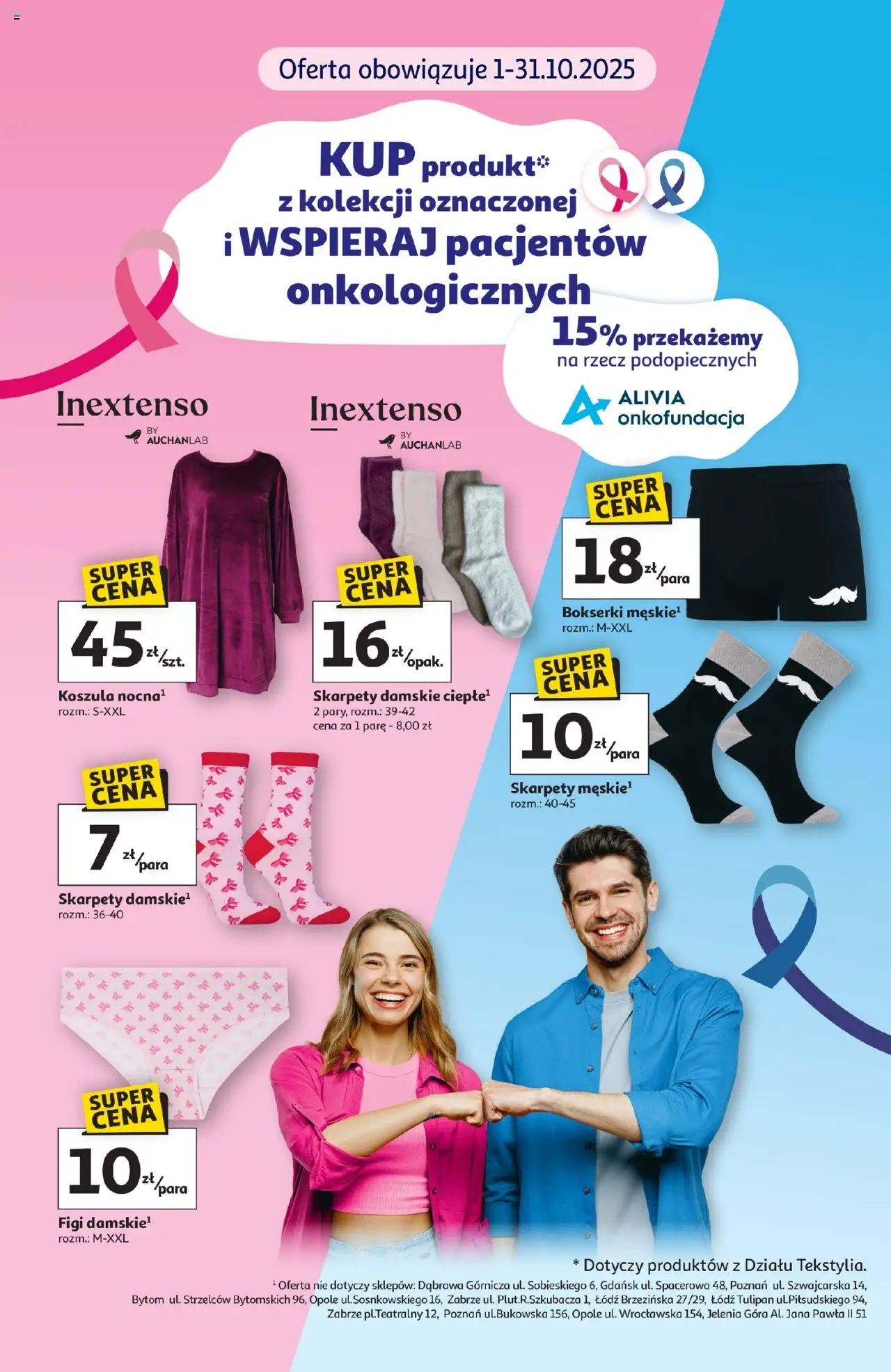 Auchan Hipermarket od 01.10.2025 - Nowa Gazetka - Numer strony 1