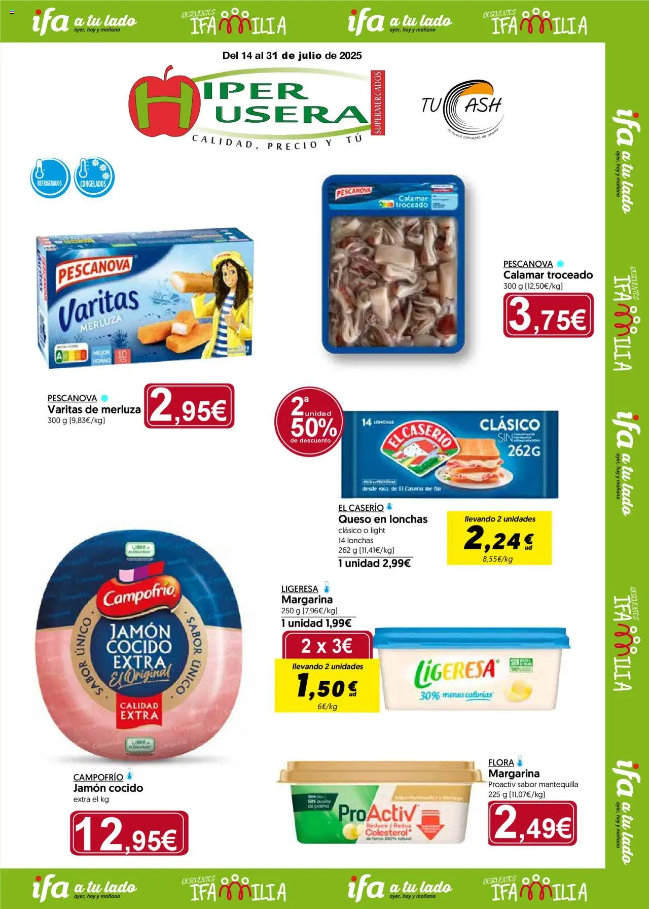 Hiper Usera Folleto > 14/07 - 31/07/2025 > Ofertas