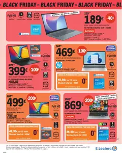 Prévisualisation de Black Friday du magasin E.Leclerc formulaire valide 21/11/2025 | Page: 7