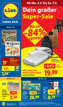 Vorschau von dem Prospekt des Geschäftes Lidl, gültig ab dem 02.02.2026
