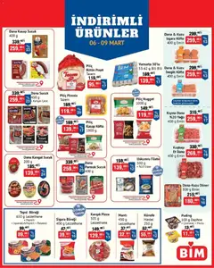 BİM BİM - İndirimli Ürünler 06.03.2026 - Broşürünün önizlemesi