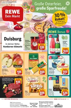 Vorschau von dem Prospekt des Geschäftes Rewe, gültig ab dem 30.03.2026