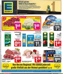 Vorschau von dem Prospekt des Geschäftes Edeka, gültig ab dem 09.03.2026
