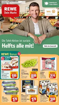 Vorschau von dem Prospekt des Geschäftes Rewe, gültig ab dem 07.09.2025