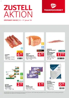 Vorschau der Angebote: Transgourmet Zustellaktion gültig ab 12.01.2026