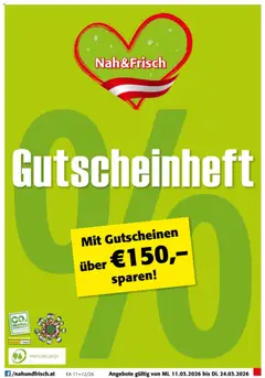 Vorschau der Angebote: Nah und Frisch Gutscheinheft gültig ab 11.03.2026