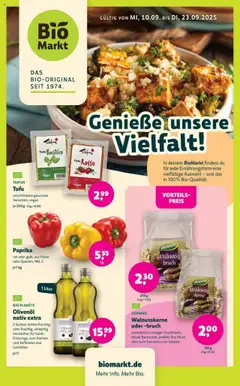 Vorschau von dem Prospekt des Geschäftes Denns BioMarkt, gültig ab dem 10.09.2025