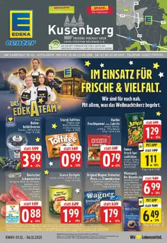 Vorschau von dem Prospekt des Geschäftes Edeka, gültig ab dem 01.12.2025