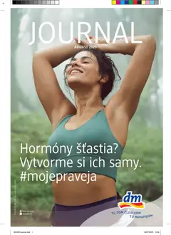 Náhľad dm drogerie letáku platného od 01.08.2025