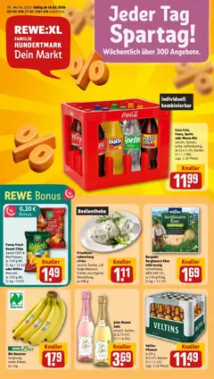 Vorschau von dem Prospekt des Geschäftes Rewe, gültig ab dem 16.02.2026