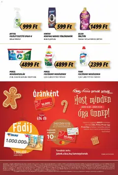 CBA Príma - Akciós újság CBA Príma megtekintése, amely érvényes 2025.12.11.-től | Oldal: 16