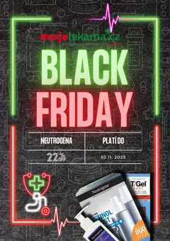 Náhled nabídky: Moje lékárna Black Friday platný od 01.11.2025