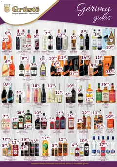 GRUSTE parduotuvės leidinio Leidinys - Gėrimų gidas galiojančio nuo 2026.02.11 peržiūra