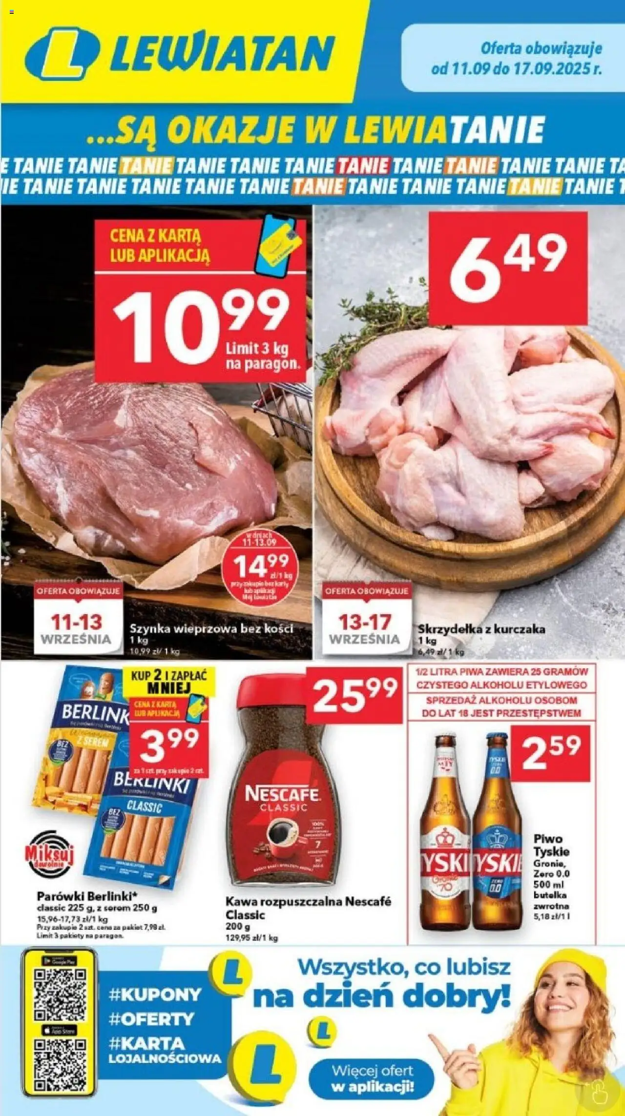 Lewiatan gazetka od 11.09.2025 - Promocje "Gdańsk" - Numer strony 1