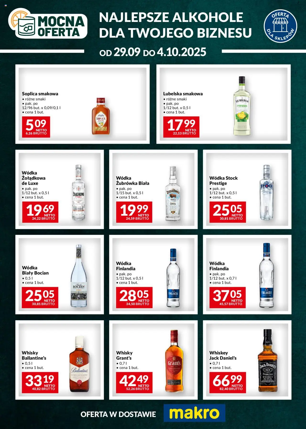 Makro Mocna oferta od 29.09.2025 - Nowa Gazetka - Numer strony 1