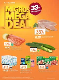 Vorschau des Merkblatts Aktionen vom Shop Migros gültig von 06.01.2026 bis 12.01.2026