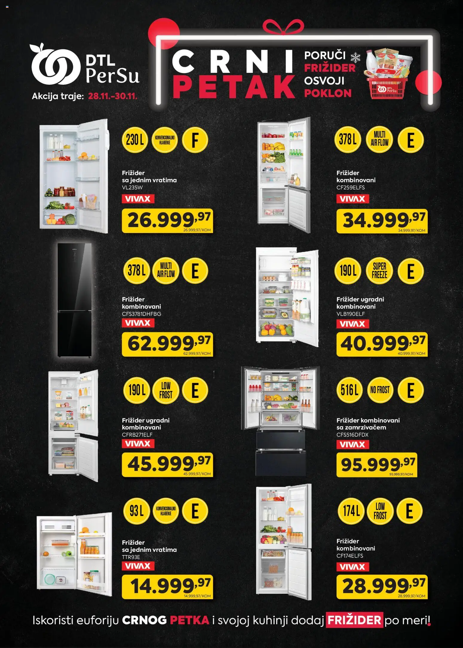 Pregled PerSu kataloga - važi od 28.11.2025