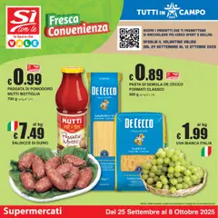 Anteprima dell'opuscolo Attuale volantino dal negozio Sì con Te valido da 25/09/2025