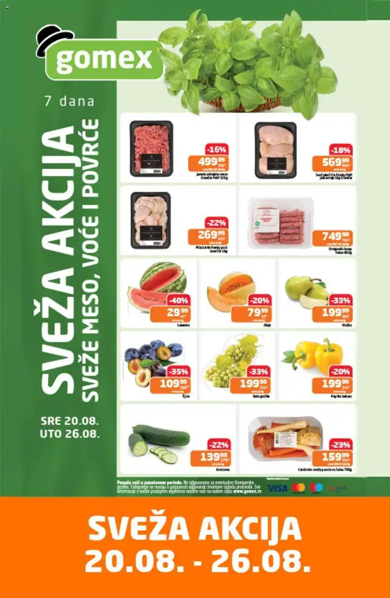 Gomex katalog važi od 20.08.2025 - stranica 1