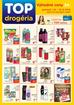 Náhľad TOP Drogéria letáku platného od 01.12.2025