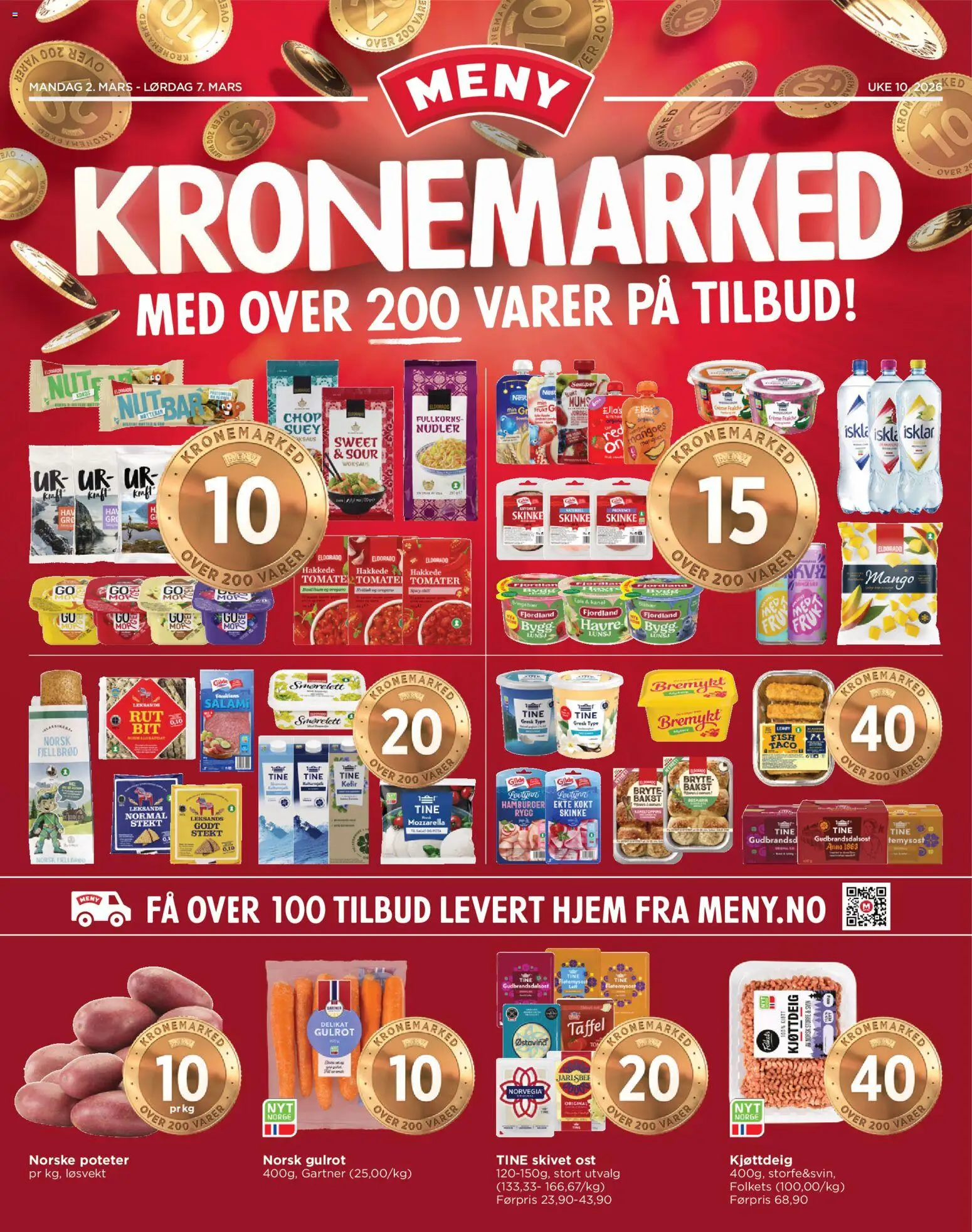 Forhåndsvis Meny kundeavis fra butikk Meny gyldig fra 02/03/2026