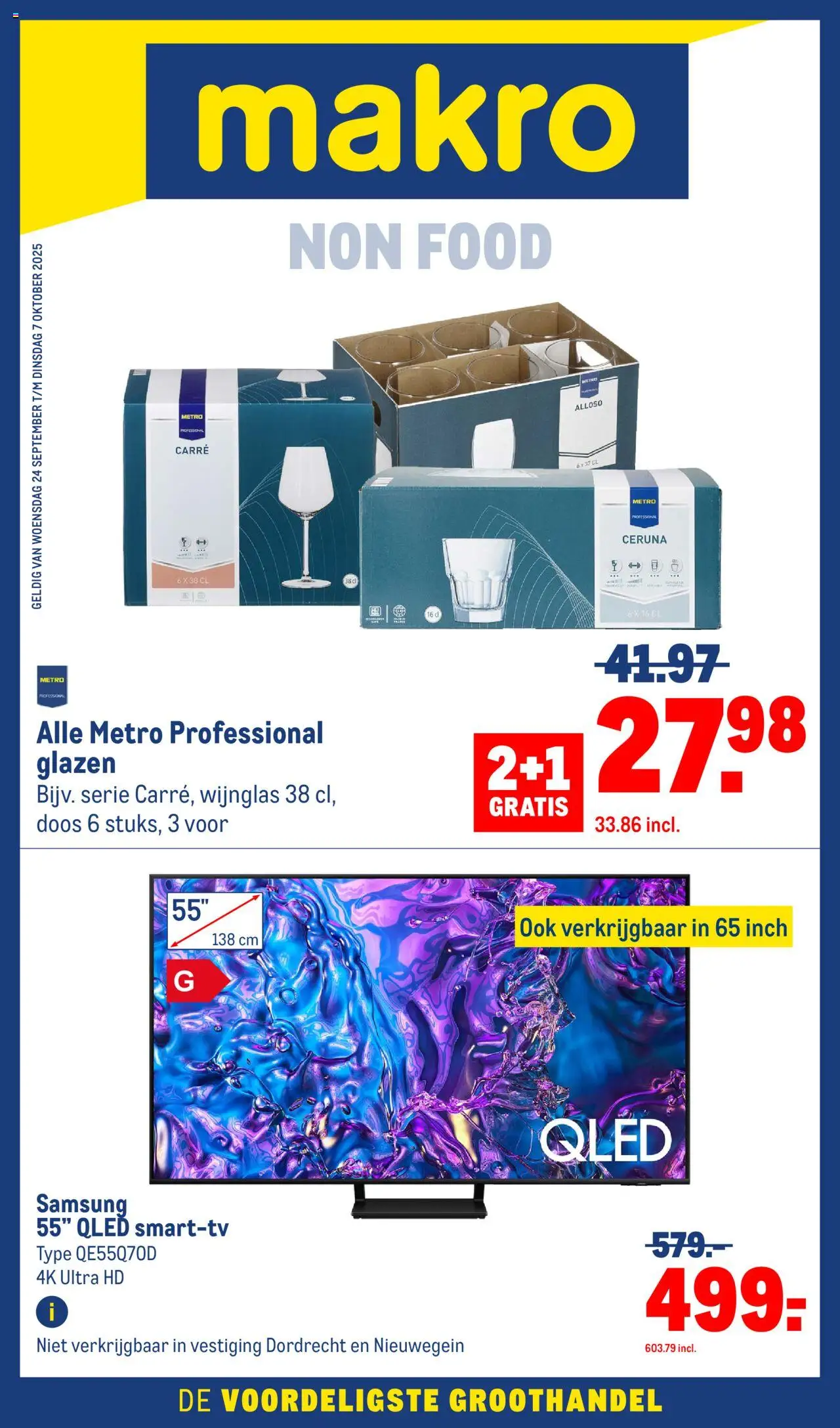 Makro shop Non Food geldig vanaf 24-09-2025 - Paginanummer 1