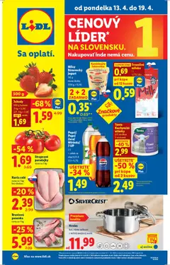 Náhľad Lidl letáku platného od 13.04.2026