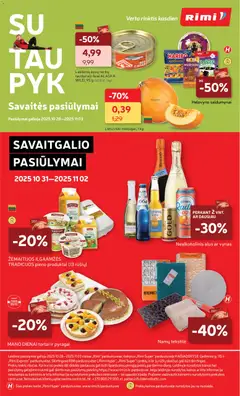 Rimi parduotuvės leidinio Leidinys galiojančio nuo 2025.10.28 peržiūra | puslapis: 38