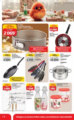 Auchan - Akciós újság Auchan megtekintése, amely érvényes 2025.12.04.-től | Oldal: 74